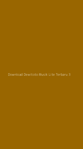 Tampilan Antarmuka Aplikasi Download Dewitoto Musik Lite Terbaru - 3