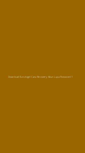 Tampilan Antarmuka Aplikasi Download Eurutogel Cara Recovery Akun Lupa Password - 1