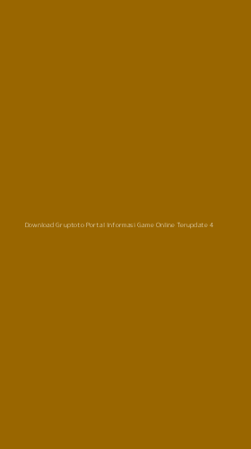 Tampilan Antarmuka Aplikasi Download Gruptoto Portal Informasi Game Online Terupdate - 4