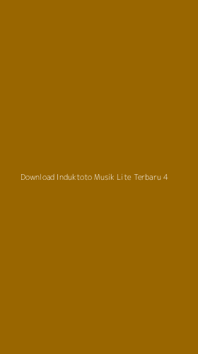 Tampilan Antarmuka Aplikasi Download Induktoto Musik Lite Terbaru - 4