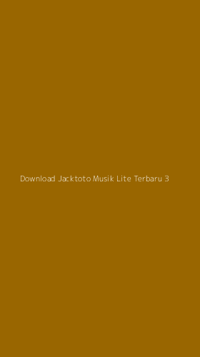 Tampilan Antarmuka Aplikasi Download Jacktoto Musik Lite Terbaru - 3