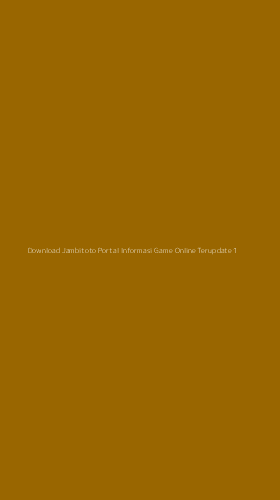 Tampilan Antarmuka Aplikasi Download Jambitoto Portal Informasi Game Online Terupdate - 1