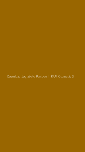 Tampilan Antarmuka Aplikasi Download Jogjatoto Pembersih Ram Otomatis - 3