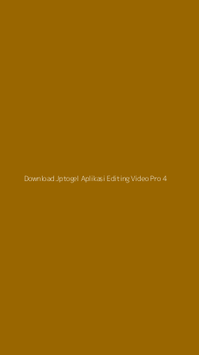 Tampilan Antarmuka Aplikasi Download Jptogel Aplikasi Editing Video Pro - 4