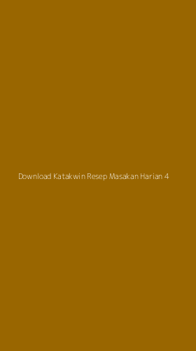 Tampilan Antarmuka Aplikasi Download Katakwin Resep Masakan Harian - 4