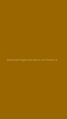 Tampilan Antarmuka Aplikasi Download Kingdontoto Musik Lite Terbaru - 4