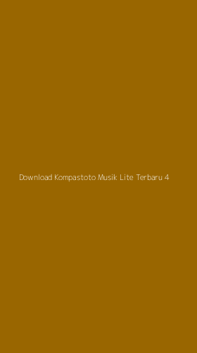 Tampilan Antarmuka Aplikasi Download Kompastoto Musik Lite Terbaru - 4