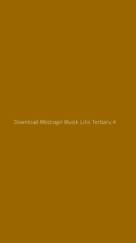 Tampilan Antarmuka Aplikasi Download Mbstogel Musik Lite Terbaru - 4