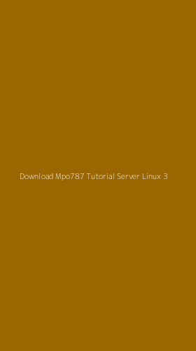 Tampilan Antarmuka Aplikasi Download Mpo787 Tutorial Server Linux - 3
