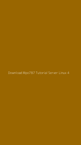 Tampilan Antarmuka Aplikasi Download Mpo787 Tutorial Server Linux - 4