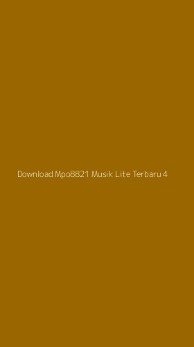 Tampilan Antarmuka Aplikasi Download Mpo8821 Musik Lite Terbaru - 4
