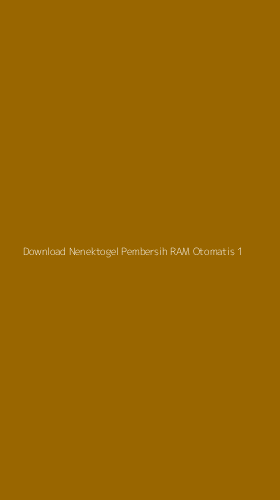 Tampilan Antarmuka Aplikasi Download Nenektogel Pembersih Ram Otomatis - 1