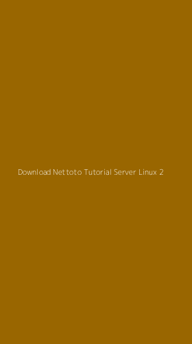 Tampilan Antarmuka Aplikasi Download Nettoto Tutorial Server Linux - 2
