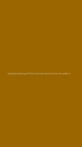Tampilan Antarmuka Aplikasi Download Newmpo Portal Informasi Game Online Terupdate - 4