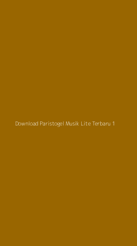 Tampilan Antarmuka Aplikasi Download Paristogel Musik Lite Terbaru - 1