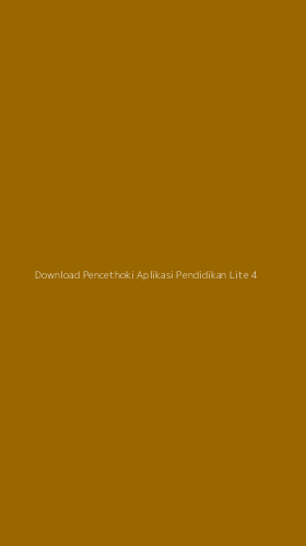 Tampilan Antarmuka Aplikasi Download Pencethoki Aplikasi Pendidikan Lite - 4
