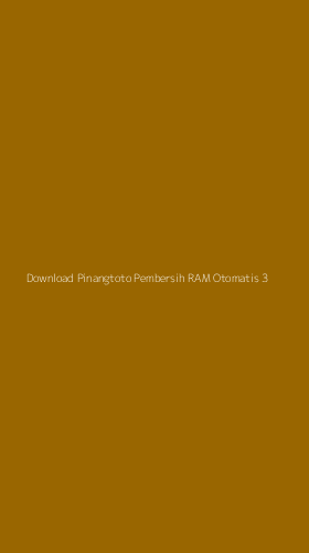 Tampilan Antarmuka Aplikasi Download Pinangtoto Pembersih Ram Otomatis - 3