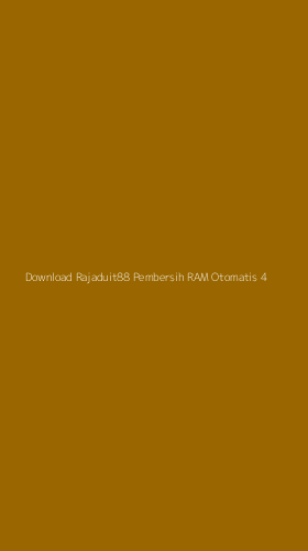Tampilan Antarmuka Aplikasi Download Rajaduit88 Pembersih Ram Otomatis - 4