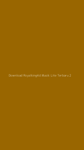 Tampilan Antarmuka Aplikasi Download Royalking4d Musik Lite Terbaru - 2