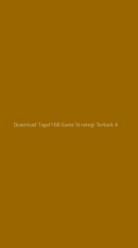 Tampilan Antarmuka Aplikasi Download Togel168 Game Strategi Terbaik - 4