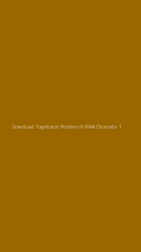 Tampilan Antarmuka Aplikasi Download Togelbarat Pembersih Ram Otomatis - 1