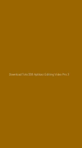 Tampilan Antarmuka Aplikasi Download Toto338 Aplikasi Editing Video Pro - 3