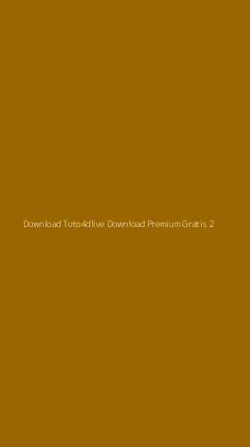 Tampilan Antarmuka Aplikasi Download Toto4dlive Download Premium Gratis - 2