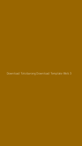 Tampilan Antarmuka Aplikasi Download Totobarong Download Template Web - 3