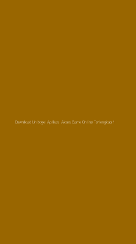 Tampilan Antarmuka Aplikasi Download Unitogel Aplikasi Akses Game Online Terlengkap - 1