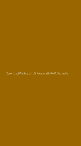 Tampilan Antarmuka Aplikasi Download Warkoptoto5 Pembersih Ram Otomatis - 1