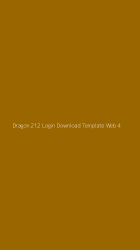 Tampilan Antarmuka Aplikasi Dragon 212 Login Download Template Web - 4