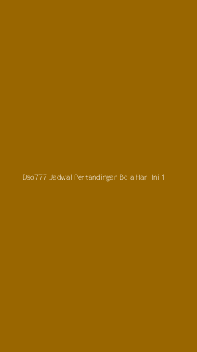 Tampilan Antarmuka Aplikasi Dso777 Jadwal Pertandingan Bola Hari Ini - 1