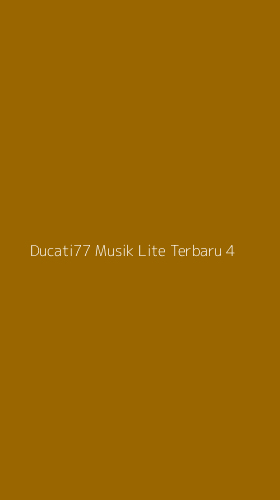 Tampilan Antarmuka Aplikasi Ducati77 Musik Lite Terbaru - 4