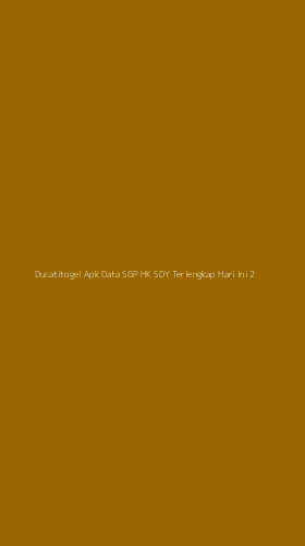 Tampilan Antarmuka Aplikasi Ducatitogel Apk Data Sgp Hk Sdy Terlengkap Hari Ini - 2