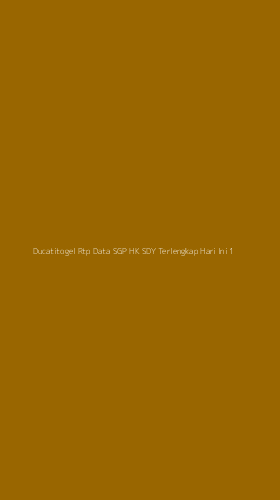 Tampilan Antarmuka Aplikasi Ducatitogel Rtp Data Sgp Hk Sdy Terlengkap Hari Ini - 1