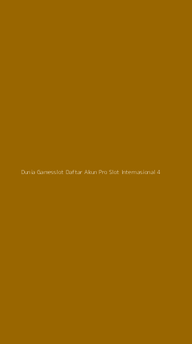Tampilan Antarmuka Aplikasi Dunia Gamesslot Daftar Akun Pro Slot Internasional - 4