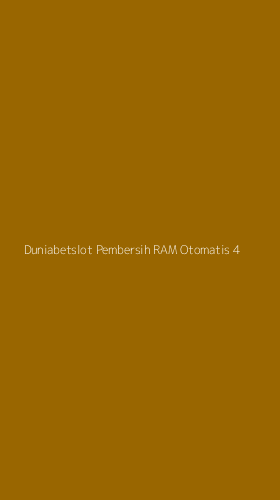 Tampilan Antarmuka Aplikasi Duniabetslot Pembersih Ram Otomatis - 4