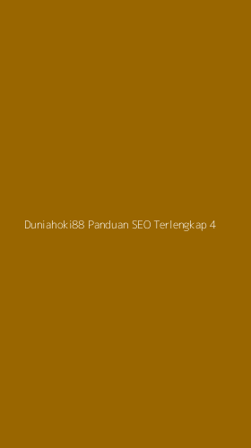 Tampilan Antarmuka Aplikasi Duniahoki88 Panduan Seo Terlengkap - 4