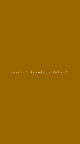 Tampilan Antarmuka Aplikasi Duniajoker Aplikasi Kebugaran Android - 4