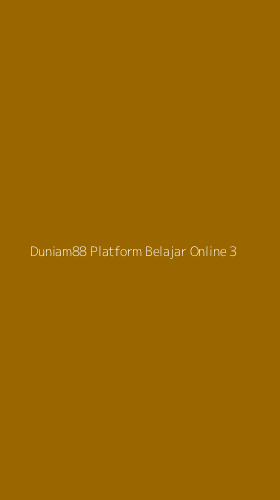 Tampilan Antarmuka Aplikasi Duniam88 Platform Belajar Online - 3