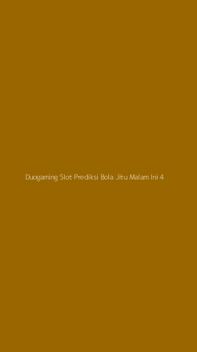 Tampilan Antarmuka Aplikasi Duogaming Slot Prediksi Bola Jitu Malam Ini - 4