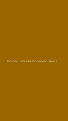 Tampilan Antarmuka Aplikasi Duriantogel Kumpulan Link Situs Game Populer - 4