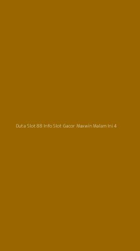Tampilan Antarmuka Aplikasi Duta Slot 88 Info Slot Gacor Maxwin Malam Ini - 4