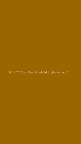 Tampilan Antarmuka Aplikasi Duta777 Cara Main Togel Colok Jitu Pemula - 1