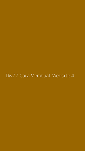 Tampilan Antarmuka Aplikasi Dw77 Cara Membuat Website - 4