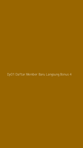 Tampilan Antarmuka Aplikasi Dy01 Daftar Member Baru Langsung Bonus - 4