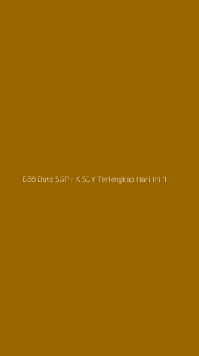 Tampilan Antarmuka Aplikasi E88 Data Sgp Hk Sdy Terlengkap Hari Ini - 1