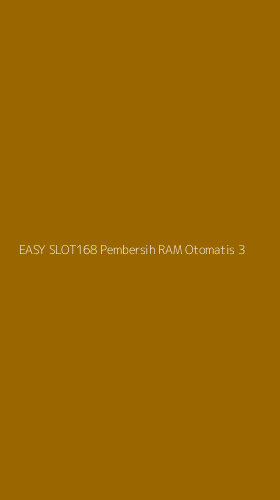 Tampilan Antarmuka Aplikasi Easy Slot168 Pembersih Ram Otomatis - 3