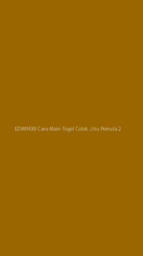 Tampilan Antarmuka Aplikasi Edwin99 Cara Main Togel Colok Jitu Pemula - 2