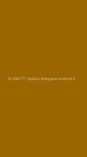 Tampilan Antarmuka Aplikasi Elang777 Aplikasi Kebugaran Android - 2